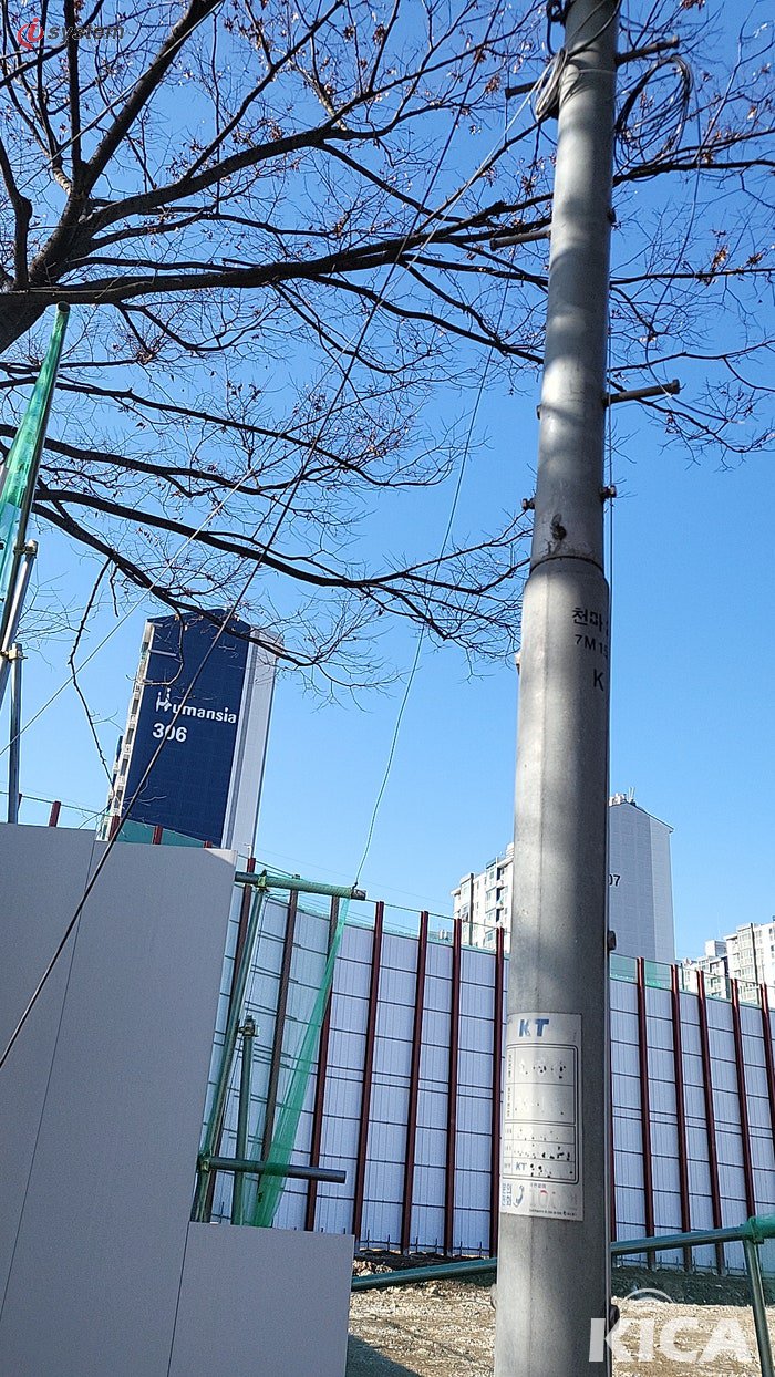 오래된 건물 통신 배관 - FTTH 설치 어려움 원인 - KT 기업통신 시공