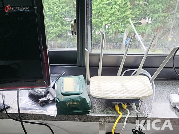 현장 방문·상담 - 전문 업체 현장 파악 - KT 사무실 인터넷 시공