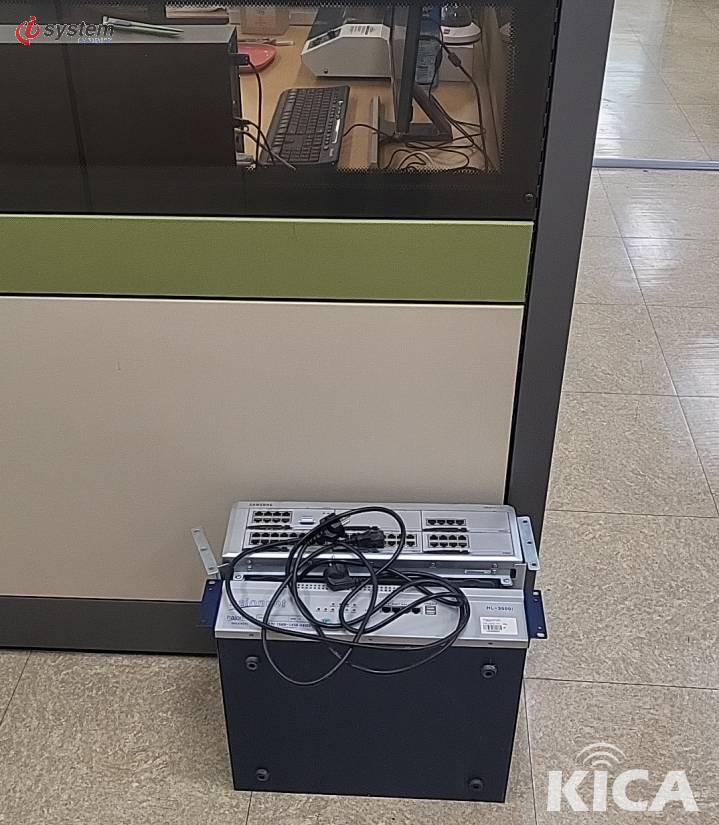 키폰 교체 — 기존 일반전화기를 인터넷전화기로 교체해 설치비·통화료를 절감하는 작업