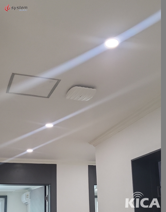 영등포 결혼식장 천장형 무선 AP 시공 완료 — 연회장 전 구역 커버리지 확보